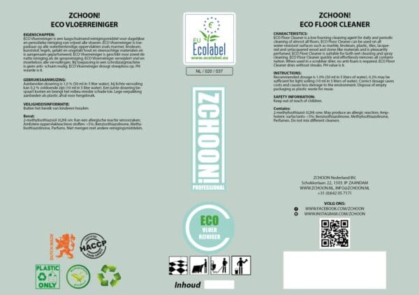 Eco Vloerreiniger (Concentraat) - Afbeelding 2